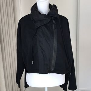 Stella Carakasi High Low Asymmetrical Cowl Jacket